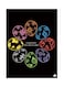 Metal Plate Of The Anime Digimon Poster Multicolour