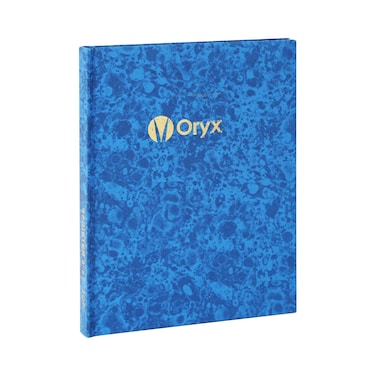 Oryx Ruled Register Book Blue 96 Sheets 9X7