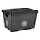 Vinto Collection Retro Storage Box With Lid Black 17L