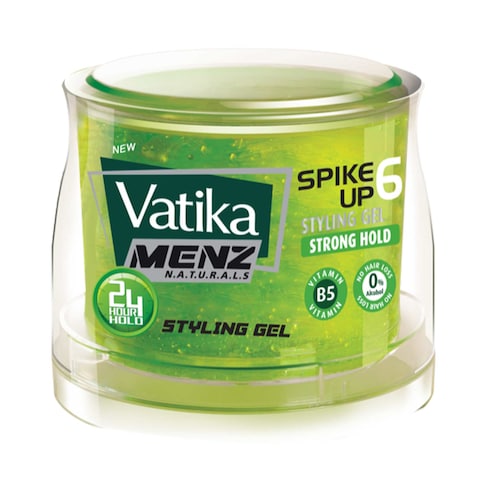 Vatika Naturals Spike Up Strong Hold Hair Styling Gel - 250ml