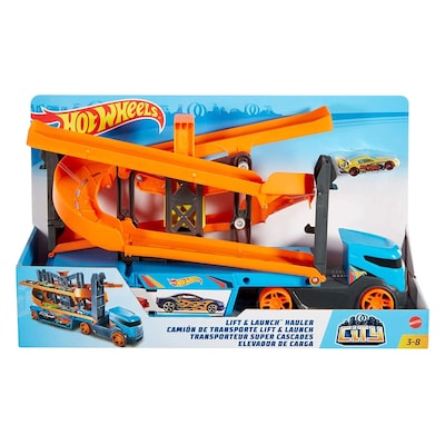 Mattel Hot Wheels GNM62 Wheels Lift And Launch Hauler Vehicle 3-8 Years