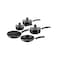 Tefal Essential Cookware Black  5PCS  Set