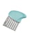 Sanbo-Wavy Cut Potato Slicer Green/Silver 11x8centimeter