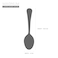 KITCHEN MASTER COPPER DESSERT SPOON, KM0110, 3PC PACK, MAGNUM