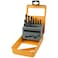 Tolsen,19PCS HSS TWIST DRILL BITS SET,75081,