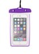 Generic - Waterproof Bag Case Cover For Mobile Phone Upto 6.5 Inch Purple