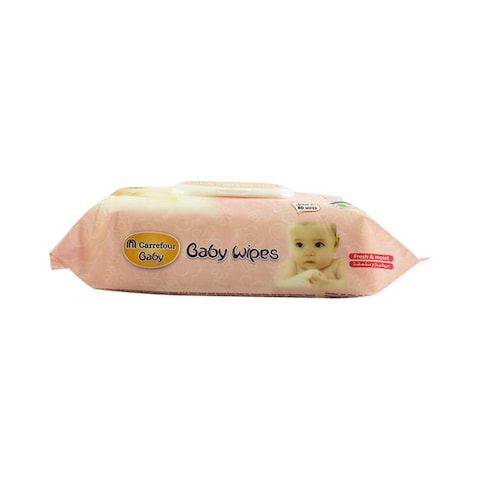 Carrefour Alcohol Free Scented Baby 80 Wipes