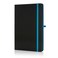 Santhome Bukh Classic Lined Hardcover Notebook, A5 Size, Black/Blue