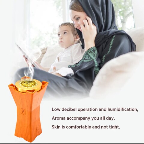 MD9 Bakhoor Burner Electric Incense Burner White