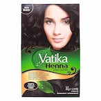 Buy Dabur Vatika Henna Hair Colour 1 Natural Black 10g Pack of 6 in Saudi Arabia