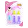 KidzPro Pocket Money Snap On Fashion Doll 7 PCS
