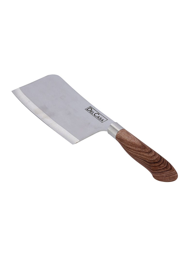 Buy Delcasa Cleaver Knife Silver 6inch Online | Carrefour UAE