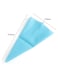 Generic Reusable Silicone Icing Piping Cake Decorating Bag Blue 31cm