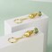 Football World Cup Gold Trophy Replica Keychain Soccer Accessory Souvenir Keyholder Gift