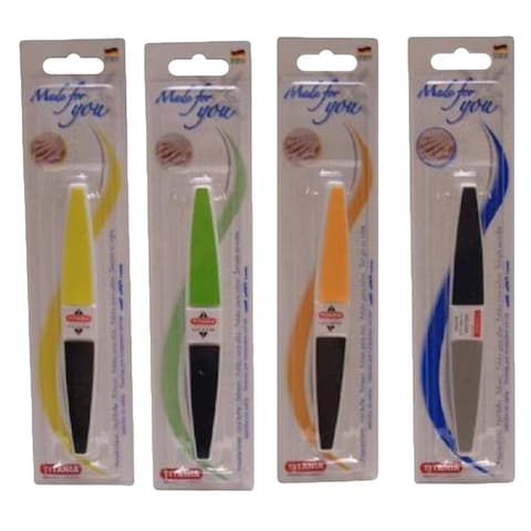 Titania 1047B Nail Buffer Assorted 4 Pieces