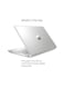 HP 15-DY1091 Laptop With 15.6-Inch Display, Core i3-1005G1 Processor, 8GB RAM, 256GB SSD, Intel UHD Graphics, Natural Silver-International Version