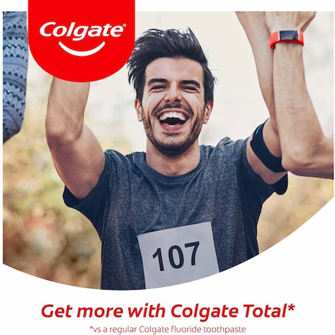Colgate Total 12 Hour Protection Advanced Whitening Toothpaste Pump 100ml