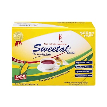 Sweetal Diet Sugar- 1 gram - 25 Sachets