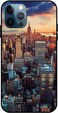 Theodor - Apple iPhone 12 Pro Case Newyork City Flexible Silicone Cover