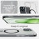 Spigen Ultra Hybrid MagFit designed for iPhone 15 Plus case cover compatible with MagSafe - Black
