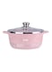 Dessini Granite Casserole Pot Pink 40cm