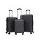 STARLIFE 3 Piece ABS Hard side Trolley Luggage Set Spinner Wheels with Number Lock