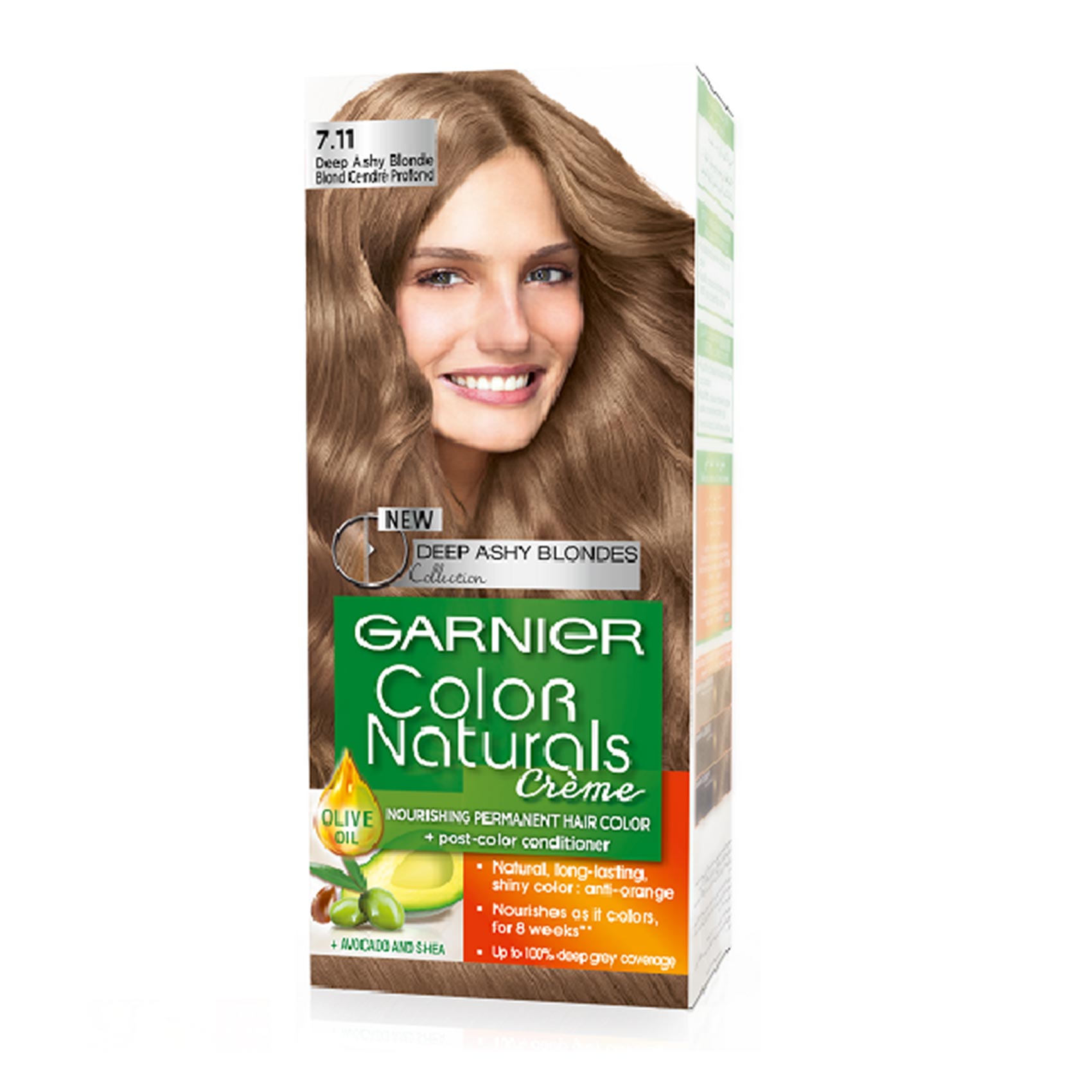 Garnier color naturals creme 7.11 deep ashy blonde