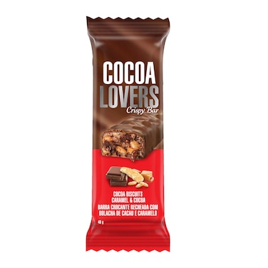 Cocoa Lovers Crispy Chocolate Bar