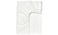 Generic Fitted Sheet, White 90X200cm