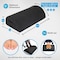 Doreen Office Foot Rest Under Desk: New Ergonomic Footrest Cushion w/Angled Half Cylinder Design for Optimum Leg Clearance: Firm, Compact Supportive Foot Stool Under Desk Foot Rest Desk Accessories（GC1930A）