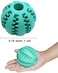 Dog Toy Ball, Nontoxic Bite Resistant Toy Ball for Pet Dogs Puppy Cat, Dog Pet Food Treat Feeder Chew Tooth Cleaning Ball Exercise Game IQ Training Ball 7CM,(Pack of 1), Assorted