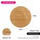 Fissman Bamboo Cutting Board Round 43cm - Chopping Board