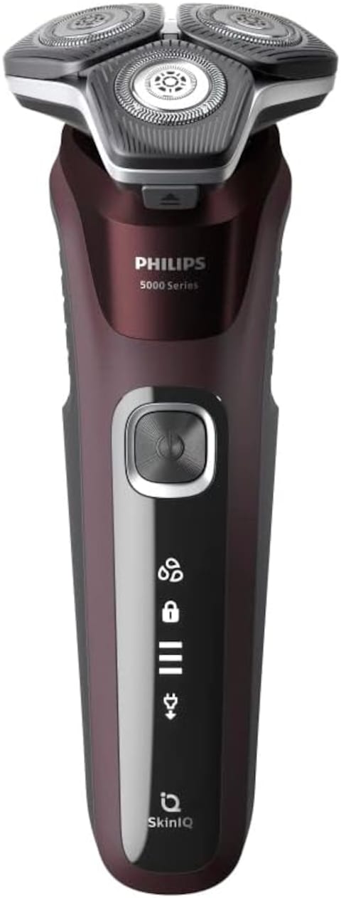 Philips Electric Shaver Series 5000, Wet &amp; Dry with SkinIQ technology, S5881/10