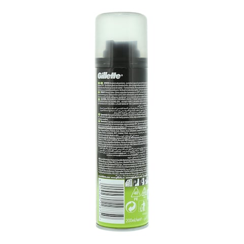 Gillette Classic Lemon Lime Shave Foam White 200ml