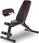 Adjustable Foldable Weight Bench Utility Exercise Workout Bench