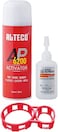 Industrial Super Glue Activator 200ml + Adhesive 50 g - Alteco AP6200