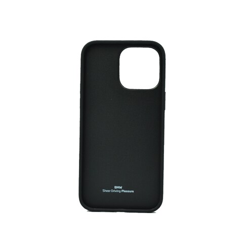Bmw Signature Collection Genuine Leather Case With Perforated Seats Design For Iphone 14 Pro Max Burgundy