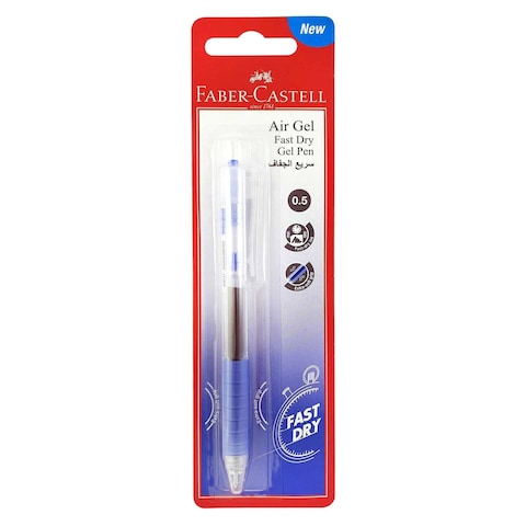 Faber-Castell Air Gel Fast Dry Gel Pen Blue 0.5mm