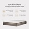 Penhaligon&#39;s Polivia Bed Mattress 12 Layers - Hight 27 cm - Size 140x200 cm