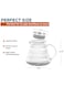 Mibru V60 Coffee Server Maker Heat Resistant Glass Pot Pour Over Server Kettle Coffee Teapot Hand Drip Pour Over 600ml