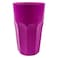 Mintra Plastic Unbreakable Tumbler Glass 450ml Purple