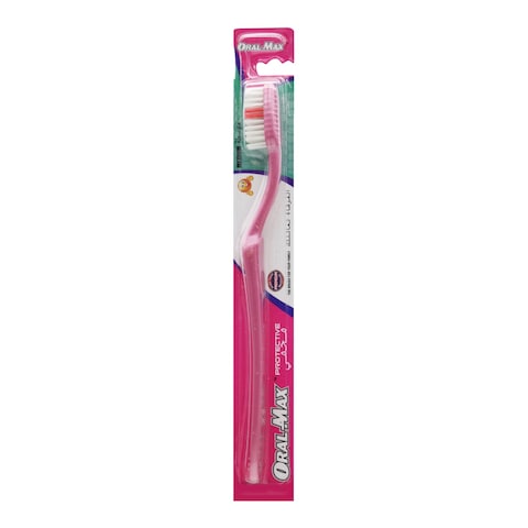 Oral Max Protective Toothbrush Pink