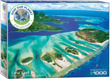 Eurographics Coral Reef - Save Our Planet 1000 Pieces Puzzle