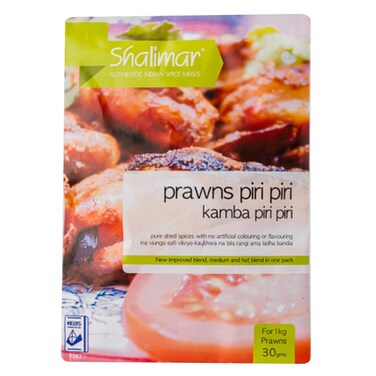Shalimar Prawns Piri Piri Spice 30g