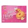 Kolson Jam Hearts Strawberry &amp; Vanilla Cream With Jam Topping Snacks Pack (Pack of 6)