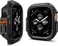 Spigen Lock Fit designed for Apple Watch Ultra 2 / Apple Watch Ultra Case Cover with Secure Locking System Apple Watch Ultra 49mm Case - Black
