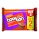 Britannia Bourbon Chocolate Flavoured Cream Biscuits 90g Pack of 8