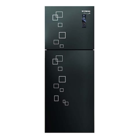 ثلاجة فريش نوفروست سمارت - 397 لتر - أسود - FNT-MR470YGQ