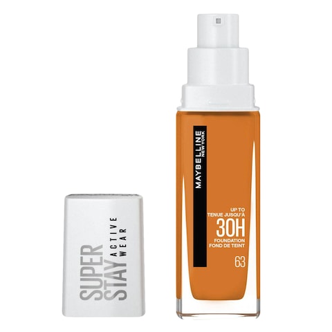 Maybelline New York Super Stay 30H Liquid Foundation 63 Cappuccino 30Ml