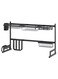 Generic - Over The Sink Dish Drainer Drying Rack Black
